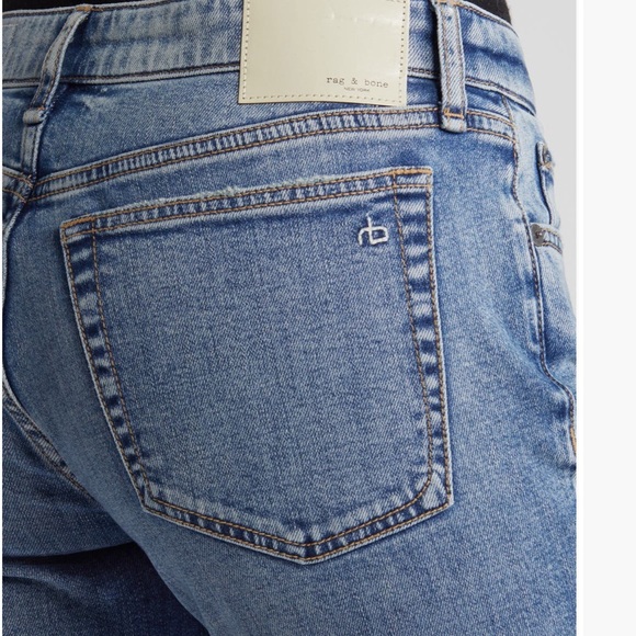 🆕 💚 Rag & Bone | Dre Low Rise Slim Boyfriend Jeans Size 31. NWT. - Picture 2 of 3